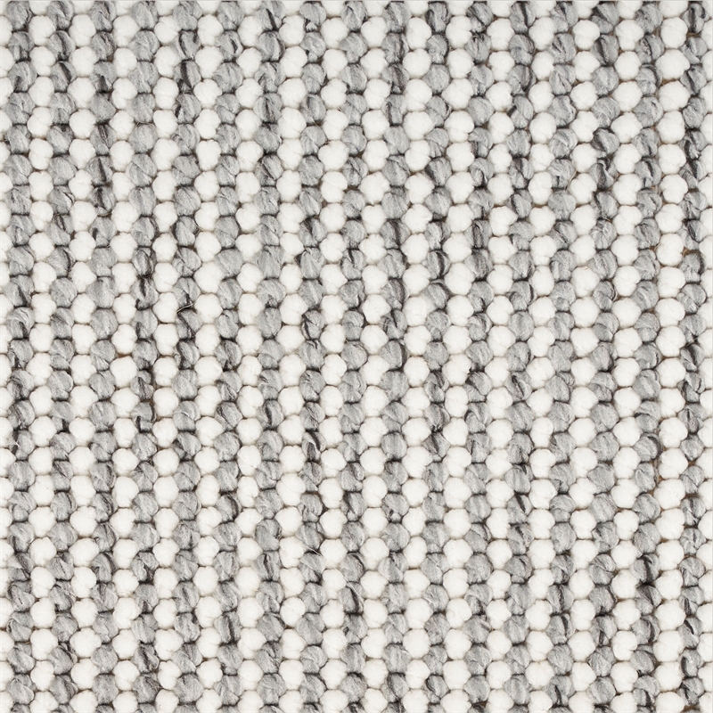 Nourison Home Textured Home 9' x 12' Ivory Grey   Area Rug