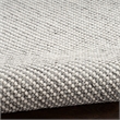 Nourison Home Textured Home 9' x 12' Ivory Grey   Area Rug