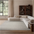 Nourison Home Textured Home 9' x 12' Ivory Grey   Area Rug
