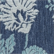 Nourison Home Garden Oasis  9' x 12' Navy   Area Rug