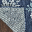 Nourison Home Garden Oasis  9' x 12' Navy   Area Rug