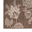 Nourison Home Garden Oasis  9' x 12' Mocha   Area Rug