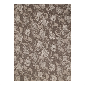 Nourison Home Garden Oasis  9' x 12' Mocha   Area Rug