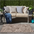 Nourison Home Garden Oasis  3' x 5' Mocha   Area Rug