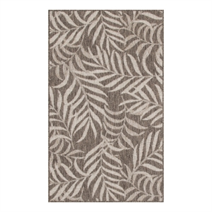 Nourison Home Garden Oasis  3' x 5' Mocha   Area Rug