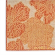 Nourison Home Garden Oasis  9' x 12' Coral   Area Rug