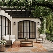 Nourison Home Garden Oasis  9' x 12' Coral   Area Rug