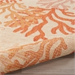 Nourison Home Garden Oasis  3' x 5' Coral   Area Rug