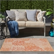 Nourison Home Garden Oasis  3' x 5' Coral   Area Rug