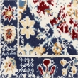 Nourison Grafix 9' x 12' Blue Multicolor Fabric Traditional Area Rug