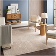 Nourison Splendid 8' x 10' Mocha Ivory Fabric Contemporary Area Rug