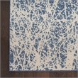 Nourison Splendid 8' x 10' Navy Ivory Fabric Contemporary Area Rug