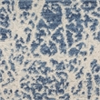 Nourison Splendid 8' x 10' Navy Ivory Fabric Contemporary Area Rug