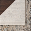 Nourison Nyle 9' x 11' Ivory Taupe Fabric Transitional Area Rug