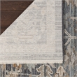 Nourison Nyle 9' x 11' Navy Multicolor Fabric Transitional Area Rug