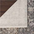Nourison Nyle 9' x 11' Slate Multicolor Fabric Transitional Area Rug