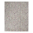 Nourison Grafix 9' x 12' Gray Fabric Contemporary Area Rug