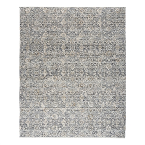 Nourison Nyle 9' x 11' Charcoal Fabric Transitional Area Rug