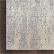 Nourison Splendid 8' x 10' Light Gray Fabric Contemporary Area Rug