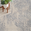 Nourison Splendid 8' x 10' Light Gray Fabric Contemporary Area Rug