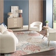 Nourison Pompeii Nature-inspired Multicolor Fabric Area Rug (8' x 10')