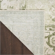 Nourison Astra Machine Washable 4' x 6' Polyester Indoor Rug in Ivory Green
