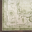 Nourison Astra Machine Washable 4' x 6' Polyester Indoor Rug in Ivory Green