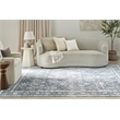 Nourison Astra Machine Washable 7' x 9' Dark Blue Area Rug