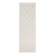 Nourison Easy Care 6' Runner Ivory White Area Rug