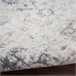 Nourison Home Astra Machine Washable 4' x 6' Ivory Blue   Area Rug
