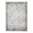 Nourison Home Astra Machine Washable 4' x 6' Ivory Blue   Area Rug