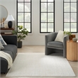 Nourison Home Cozy Modern 7' x 9' Ivory Grey   Area Rug
