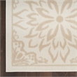 Nourison Home Jubilant 4' x 6' Ivory Beige   Area Rug