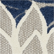 Nourison Home Aloha 9' x 12' Ivory Navy   Area Rug