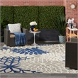 Nourison Home Aloha 9' x 12' Ivory Navy   Area Rug