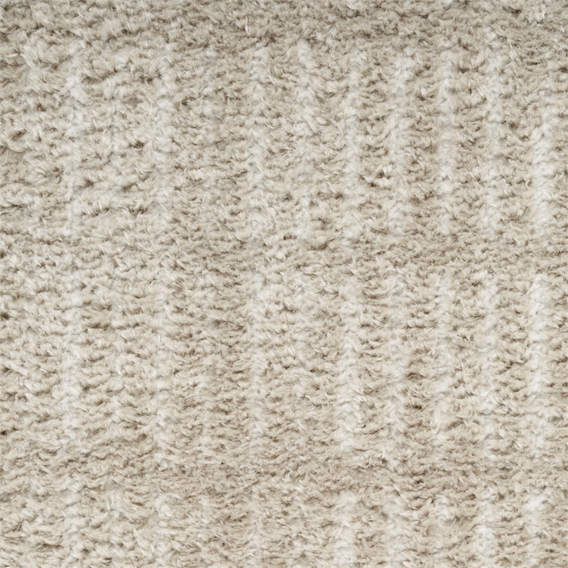 Nourison Home Cozy Modern 7' x 9' Grey Ivory   Area Rug