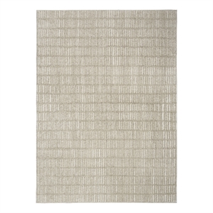 Nourison Home Cozy Modern 7' x 9' Grey Ivory   Area Rug