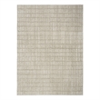 Nourison Home Cozy Modern 7' x 9' Grey Ivory   Area Rug