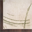 Nourison Home Astra Machine Washable 4' x 6' Beige Green   Area Rug