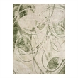Nourison Home Astra Machine Washable 4' x 6' Beige Green   Area Rug