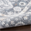 Nourison Home Astra Machine Washable 4' x 6' Dark Blue   Area Rug