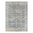 Nourison Home Astra Machine Washable 4' x 6' Teal Beige   Area Rug