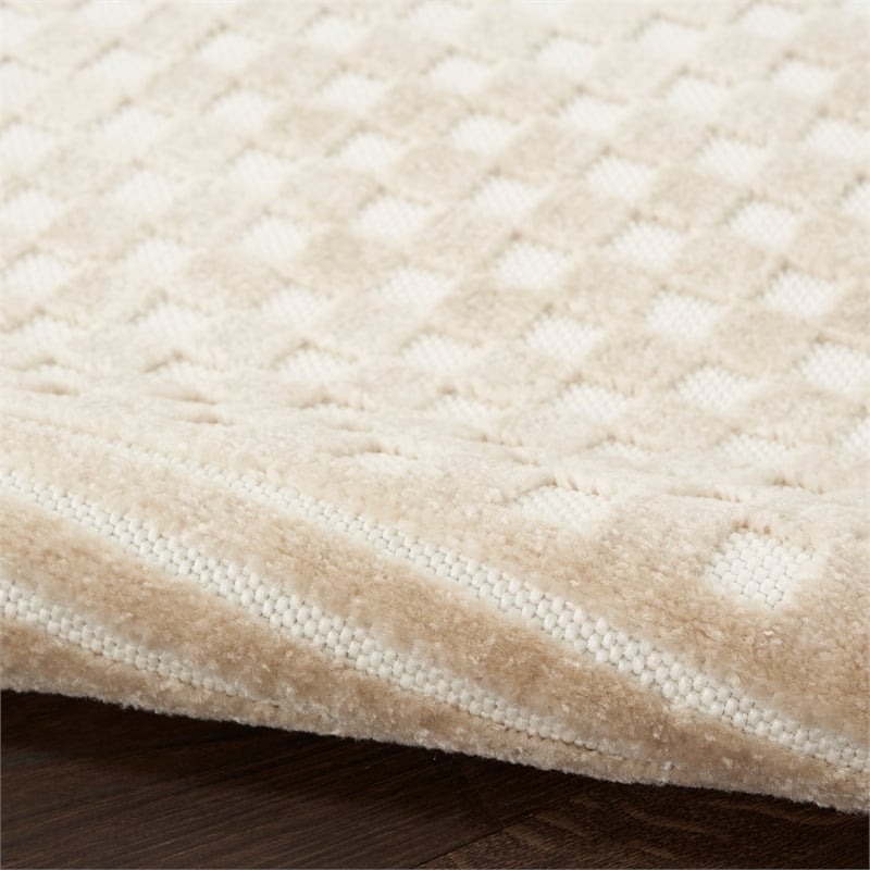 Nourison Home Casual 4' x 6' Beige   Area Rug