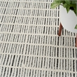 Nourison Home Cozy Modern 9' x 12' Ivory Black   Area Rug