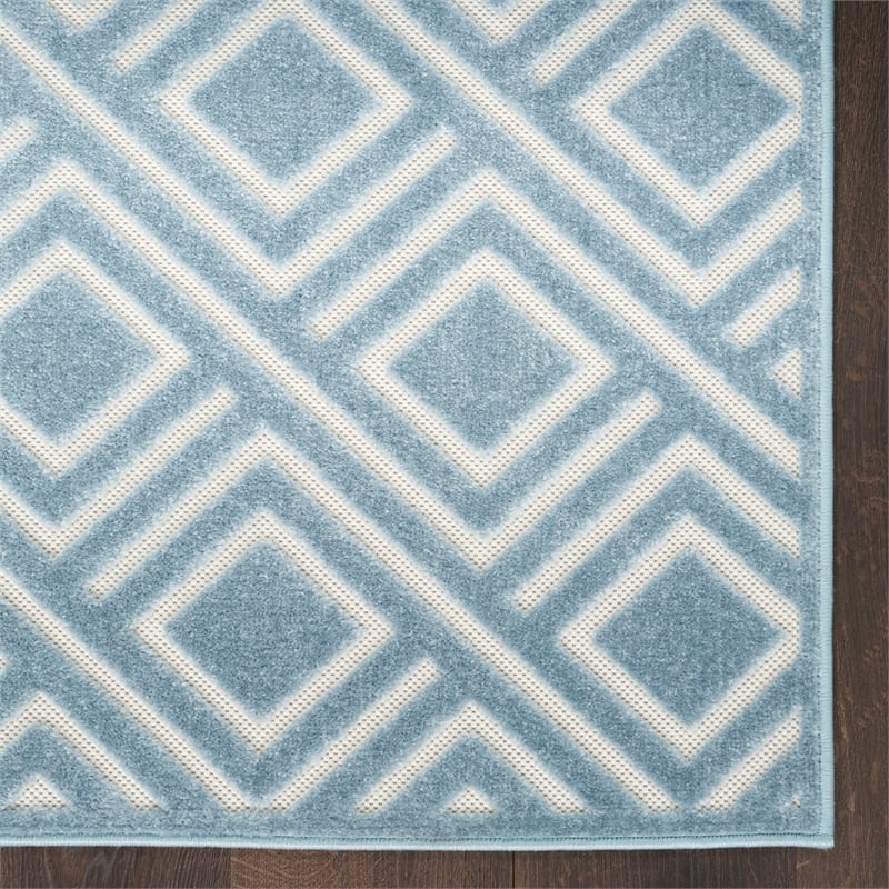 Nourison Home Casual 7' x 9' Blue   Area Rug