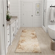 Nourison Home Astra Machine Washable 6' Runner Beige   Area Rug