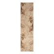 Nourison Home Astra Machine Washable 6' Runner Beige   Area Rug