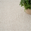 Nourison Home Textured Home 6' x 9' Ivory Beige   Area Rug