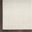 Nourison Home Cozy Modern 9' x 12' Ivory Grey   Area Rug