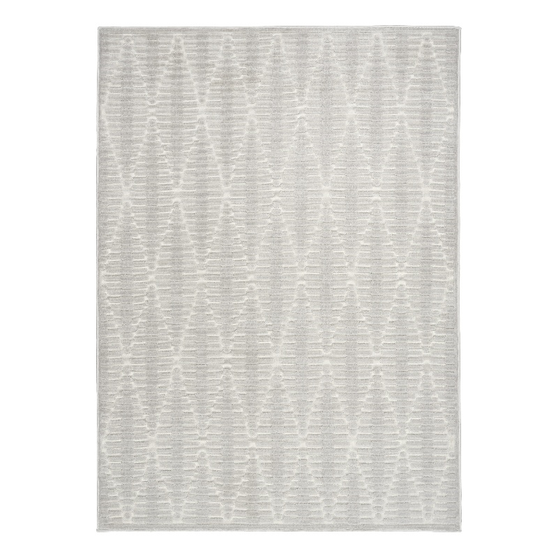 Nourison Home Casual 4' x 6' Light Grey   Area Rug